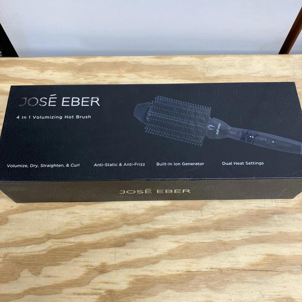 Jos'e Eber 4 In 1 Volumizing Hot Brush New/open Box